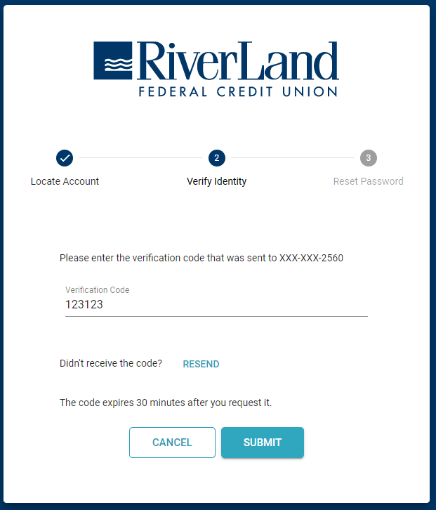 Reset Password